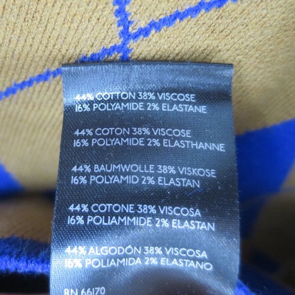 Urban Outfitters Charlie Knit Argyle Mini Dress S - Picture 8 of 9